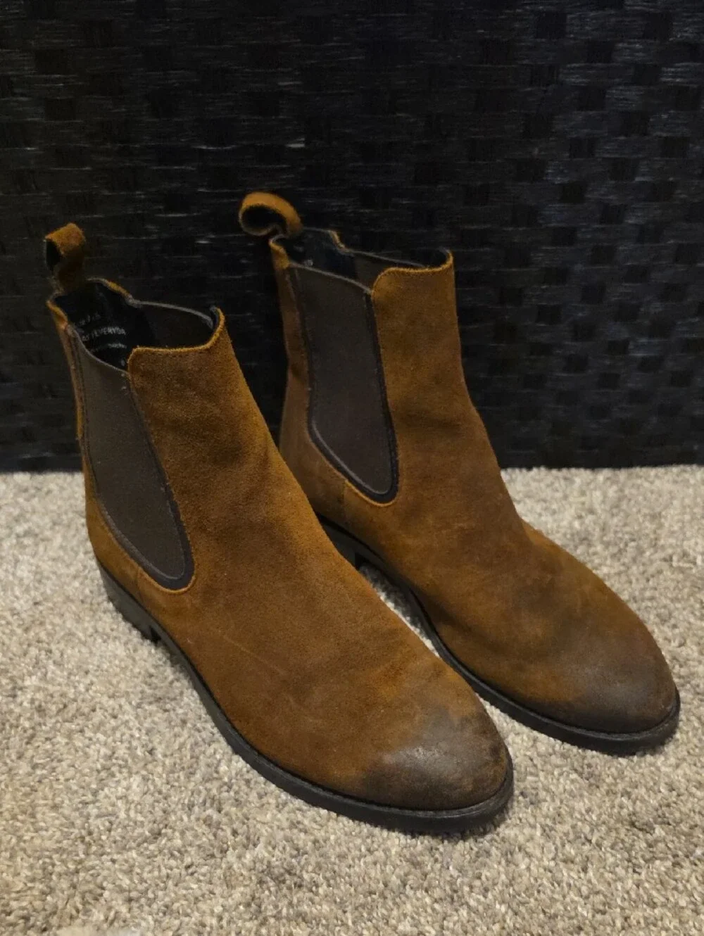 Thursday Brown Suede Chelsea Boots